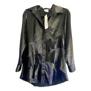 Finley Black Blouse Sz XS